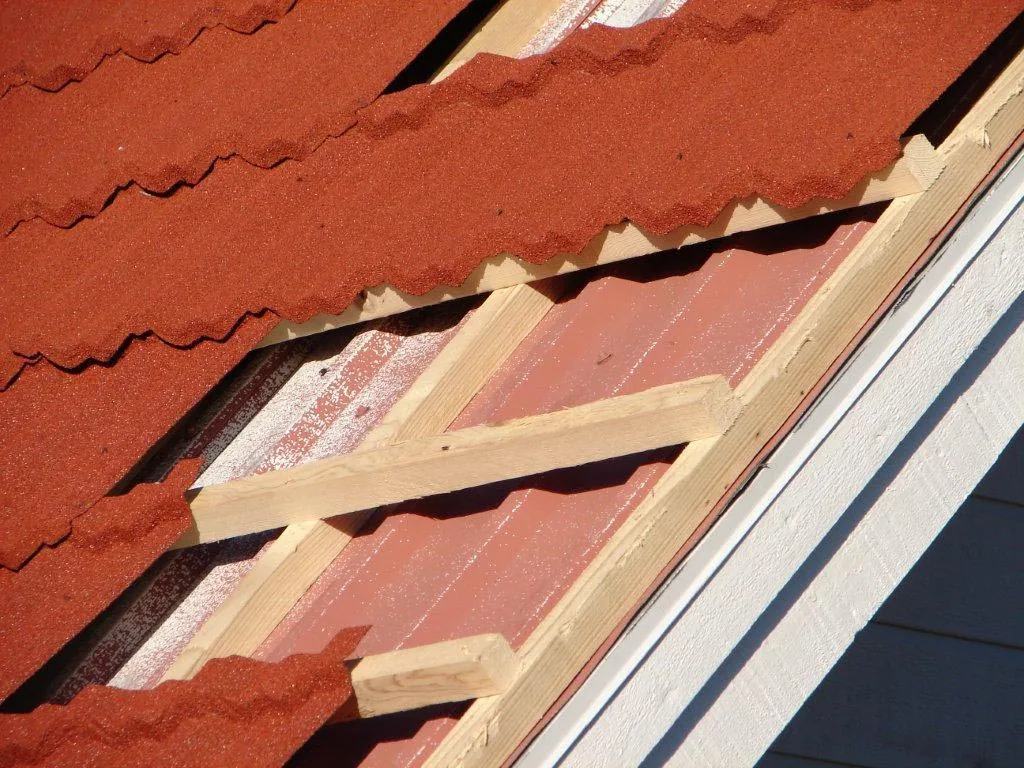Installing Gerard stone coated steel over a U-panel roof