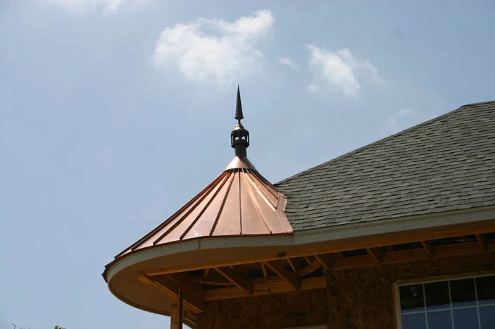 Copper Turret with Spire