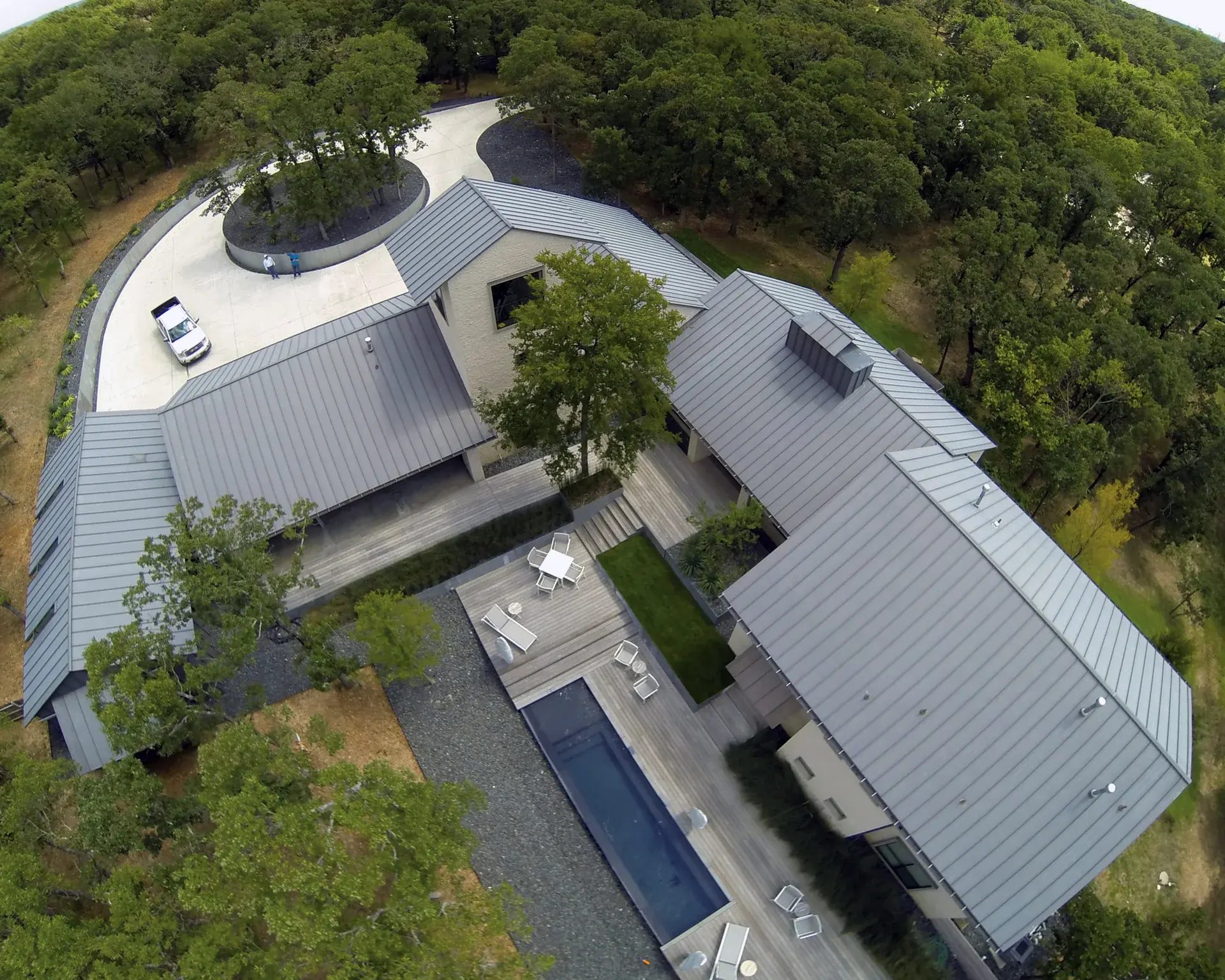 Paint grip standing seam roof