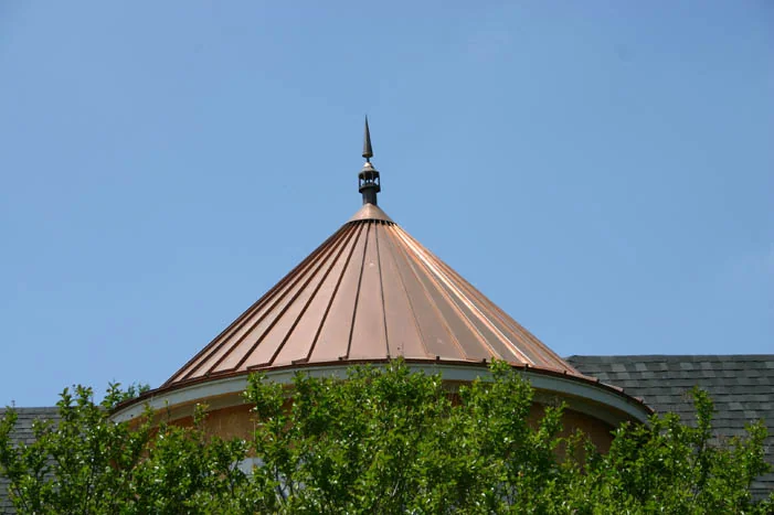 Copper Turret with Spire