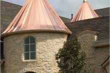 Copper Turrets Contractor Dallas Fort Worth